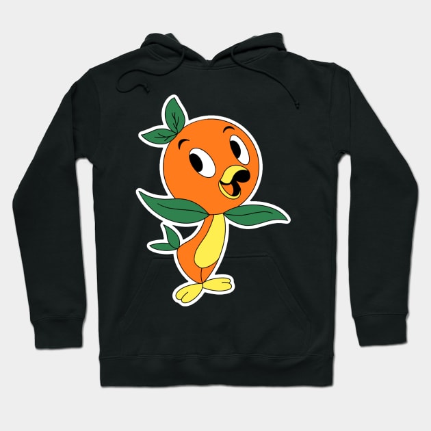 little orange bird Hoodie by EdenAtencio04